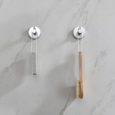 Halo Bathroom Towel & Robe Hook 2 Count - CBA-1401-2PC  - Shop at Home Craft Studio - 22