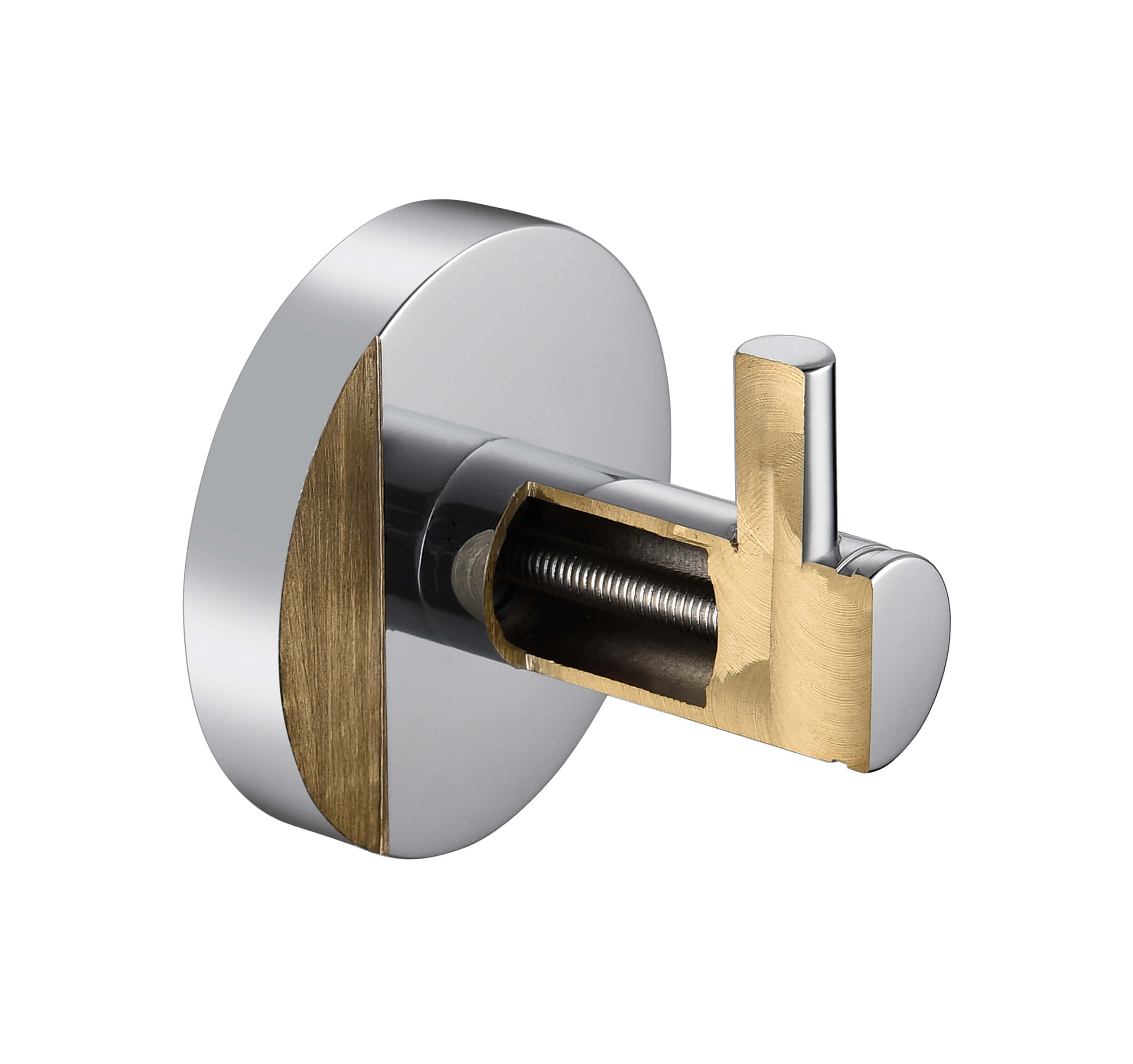 Halo Bathroom Towel & Robe Hook 2 Count - CBA-1401-2PC  - Shop at Home Craft Studio - 25