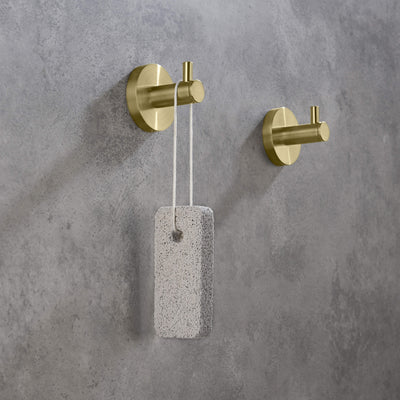 Halo Bathroom Towel & Robe Hook 3 Count - CBA-1401 - 3PC  - Shop at Home Craft Studio - 3