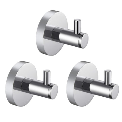 Halo Bathroom Towel & Robe Hook 3 Count - CBA-1401 - 3PC  - Shop at Home Craft Studio - 21