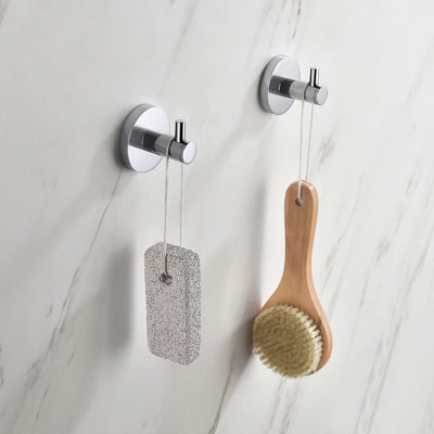 Halo Bathroom Towel & Robe Hook 3 Count - CBA-1401 - 3PC  - Shop at Home Craft Studio - 24