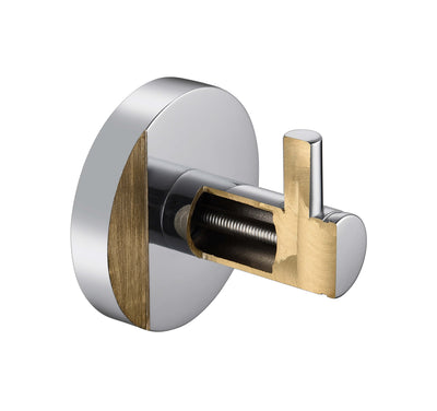 Halo Bathroom Towel & Robe Hook 3 Count - CBA-1401 - 3PC  - Shop at Home Craft Studio - 25