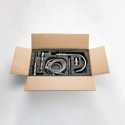 Halo Deck Mounted Roman Bathtub Faucet with Hand Shower - CTF-3101  - Shop at Home Craft Studio - 20