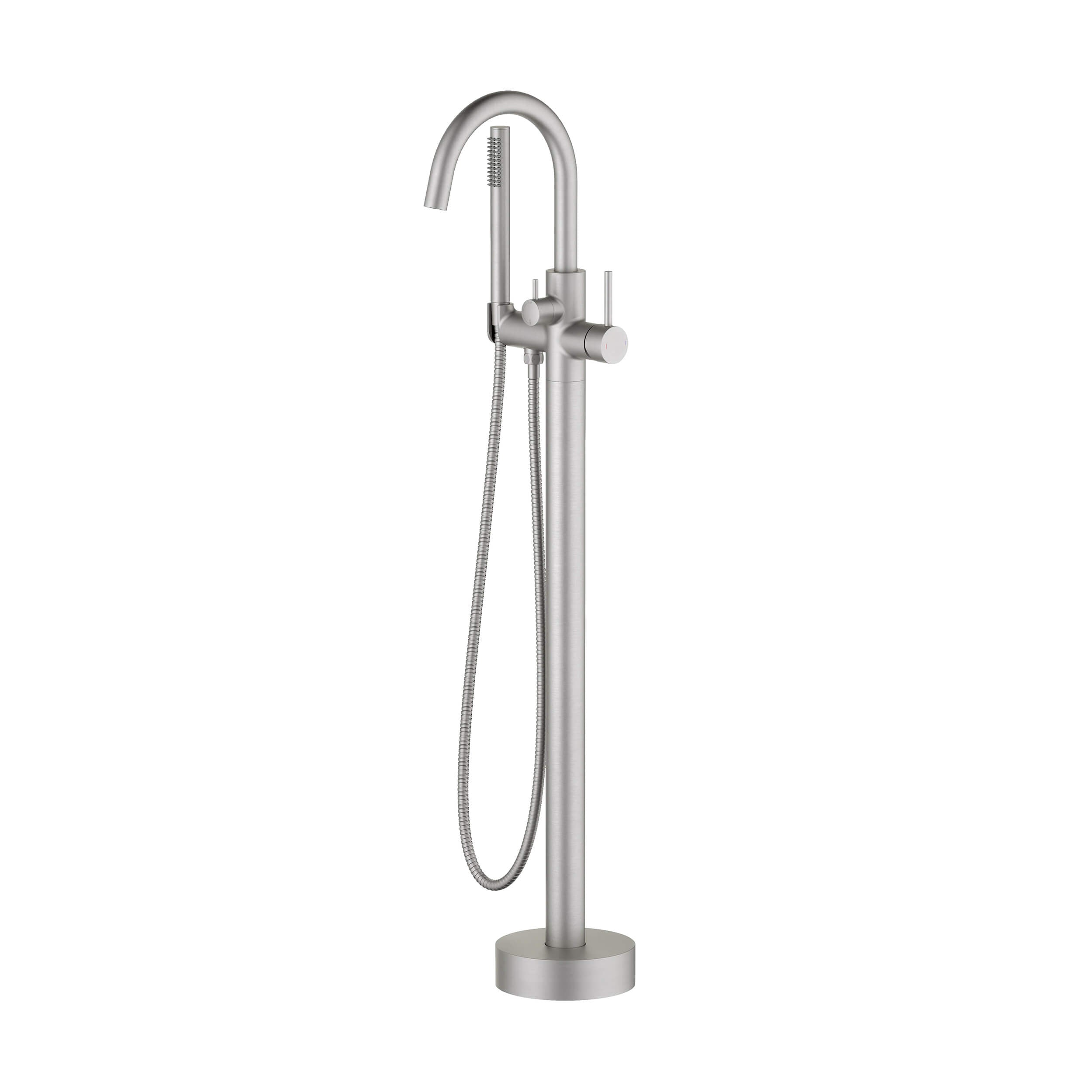 Halo Floor Mount Tub Filler With Hand Shower - CTF-3001  - Shop at Home Craft Studio - 7
