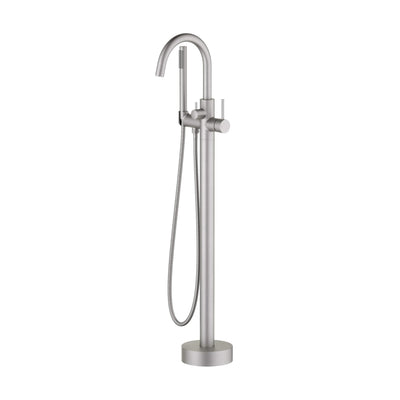 Halo Floor Mount Tub Filler With Hand Shower - CTF-3001  - Shop at Home Craft Studio - 7