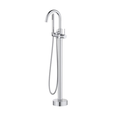 Halo Floor Mount Tub Filler With Hand Shower - CTF-3001  - Shop at Home Craft Studio - 19