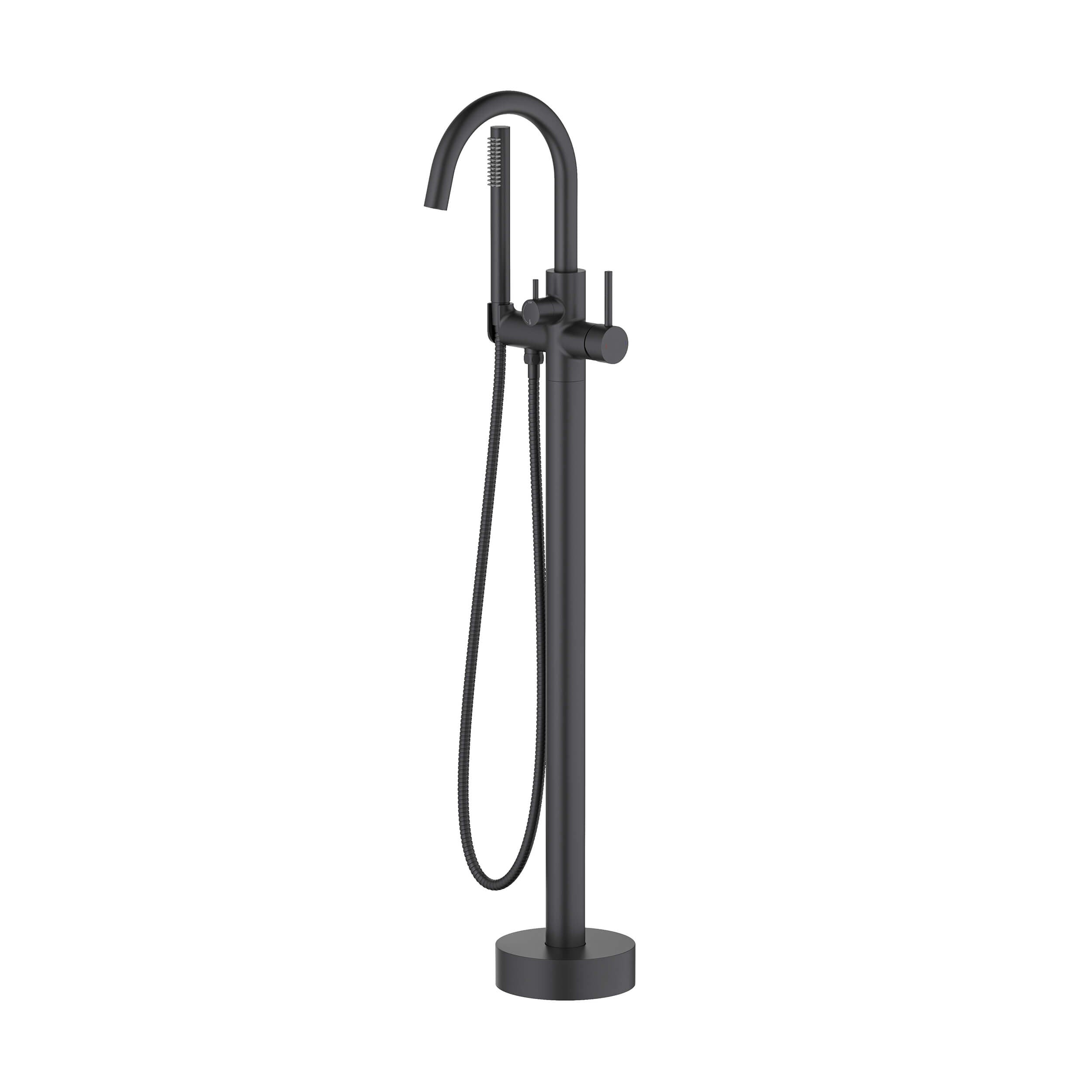 Halo Floor Mount Tub Filler With Hand Shower - CTF-3001  - Shop at Home Craft Studio - 21
