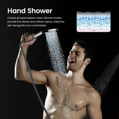 Halo Premium ABS 3 Mode Handheld Shower Head - HS100  - Shop at Home Craft Studio - 18