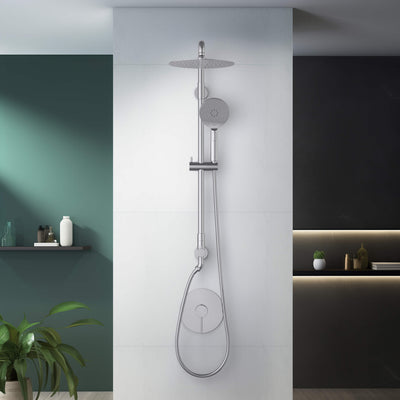 Halo Pressure Balanced 2-Function Wall Mount Shower Column with Rough In Valve - CSC-4103  - Shop at Home Craft Studio - 13