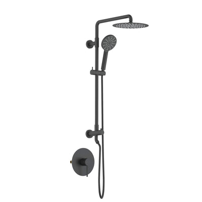 Halo Pressure Balanced 2-Function Wall Mount Shower Column with Rough In Valve - CSC-4103  - Shop at Home Craft Studio - 25
