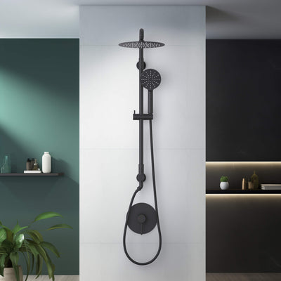 Halo Pressure Balanced 2-Function Wall Mount Shower Column with Rough In Valve - CSC-4103  - Shop at Home Craft Studio - 30