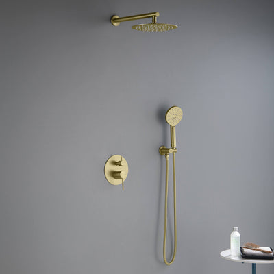 Halo Pressure Balanced 2-Function Wall Mount Shower System with Rough-in Valve - CSF-4003  - Shop at Home Craft Studio - 2