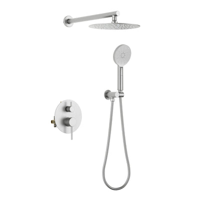 Halo Pressure Balanced 2-Function Wall Mount Shower System with Rough-in Valve - CSF-4003  - Shop at Home Craft Studio - 7
