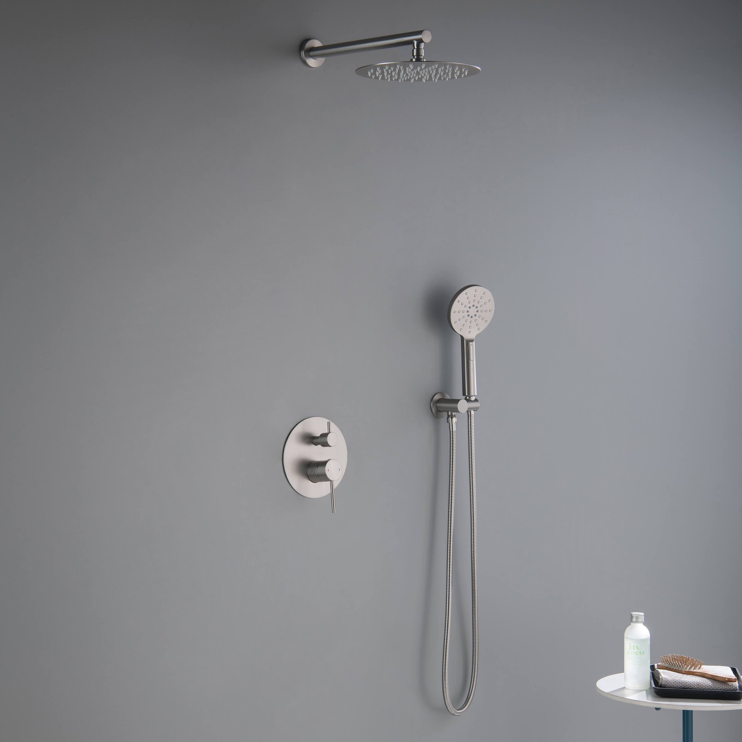 Halo Pressure Balanced 2-Function Wall Mount Shower System with Rough-in Valve - CSF-4003  - Shop at Home Craft Studio - 8