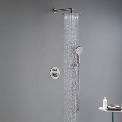 Halo Pressure Balanced 2-Function Wall Mount Shower System with Rough-in Valve - CSF-4003  - Shop at Home Craft Studio - 9