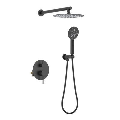 Halo Pressure Balanced 2-Function Wall Mount Shower System with Rough-in Valve - CSF-4003  - Shop at Home Craft Studio - 19