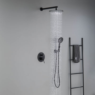 Halo Pressure Balanced 2-Function Wall Mount Shower System with Rough-in Valve - CSF-4003  - Shop at Home Craft Studio - 20