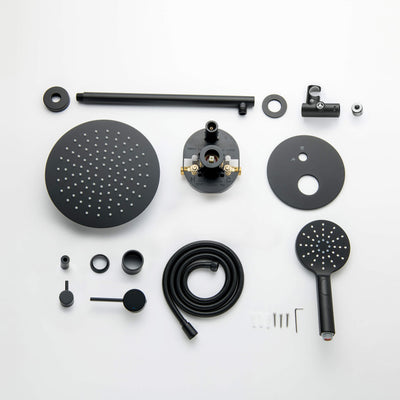 Halo Pressure Balanced 2-Function Wall Mount Shower System with Rough-in Valve - CSF-4003  - Shop at Home Craft Studio - 23