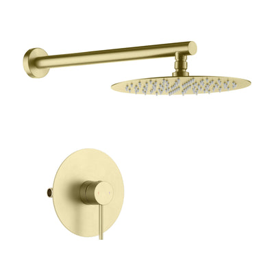 Halo Pressure Balanced Single Function Wall Mount Shower System with Rough-In Valve - CSF-4007  - Shop at Home Craft Studio - 1