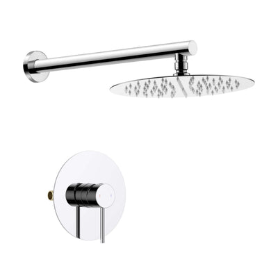 Halo Pressure Balanced Single Function Wall Mount Shower System with Rough-In Valve - CSF-4007  - Shop at Home Craft Studio - 11
