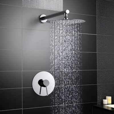 Halo Pressure Balanced Single Function Wall Mount Shower System with Rough-In Valve - CSF-4007  - Shop at Home Craft Studio - 13