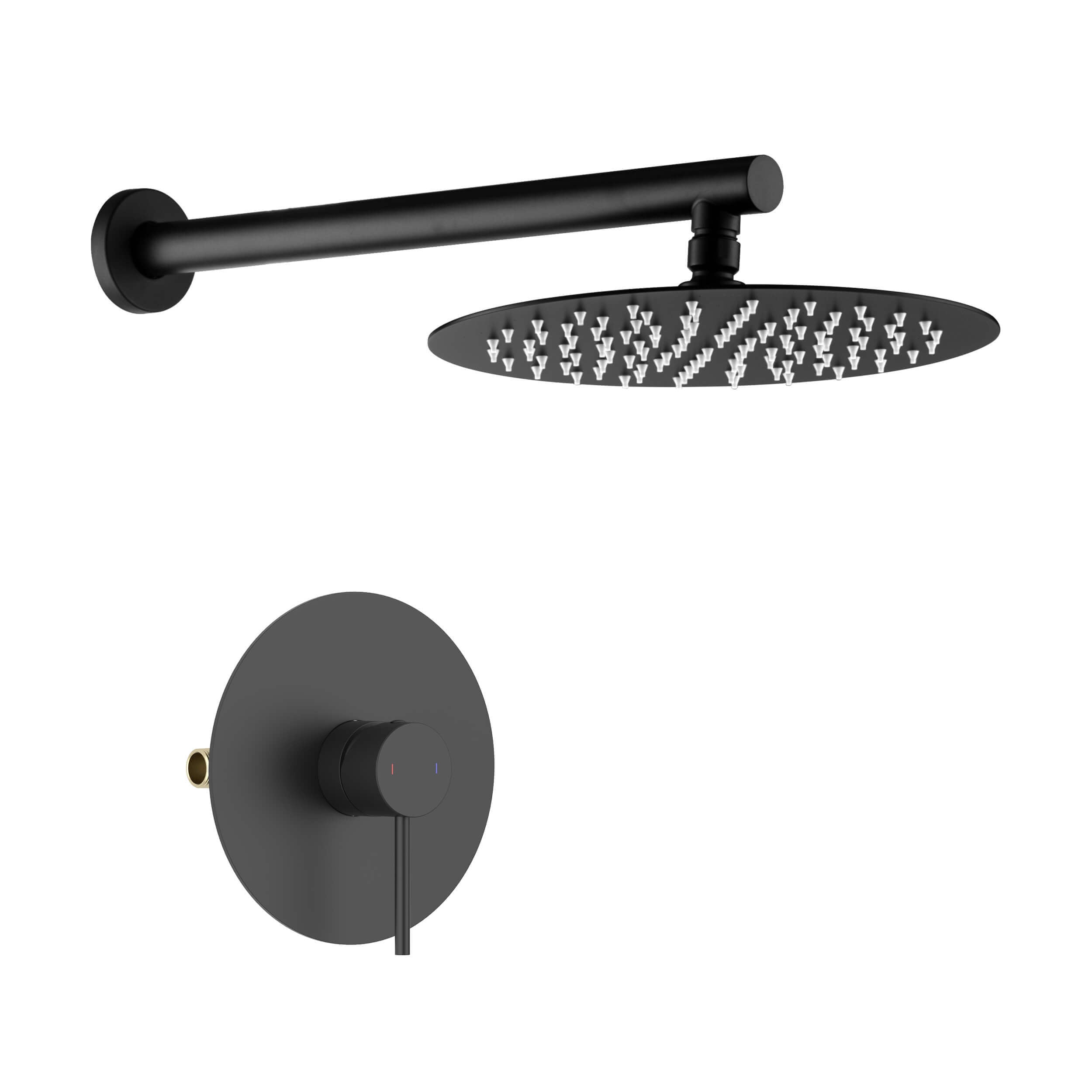 Halo Pressure Balanced Single Function Wall Mount Shower System with Rough-In Valve - CSF-4007  - Shop at Home Craft Studio - 17