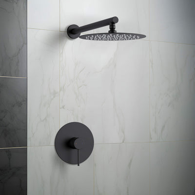 Halo Pressure Balanced Single Function Wall Mount Shower System with Rough-In Valve - CSF-4007  - Shop at Home Craft Studio - 18