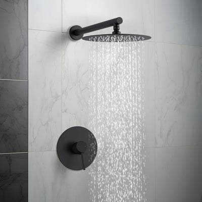 Halo Pressure Balanced Single Function Wall Mount Shower System with Rough-In Valve - CSF-4007  - Shop at Home Craft Studio - 19