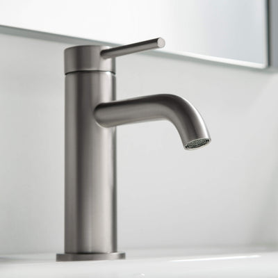 Halo Single Handle Bathroom Vanity Sink Faucet with Pop Up Drain - CBF-1008  - Shop at Home Craft Studio - 10