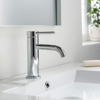 Halo Single Handle Bathroom Vanity Sink Faucet with Pop Up Drain - CBF-1008  - Shop at Home Craft Studio - 13