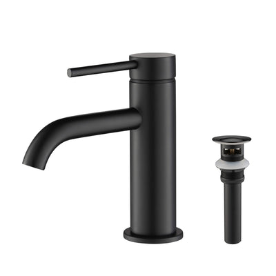 Halo Single Handle Bathroom Vanity Sink Faucet with Pop Up Drain - CBF-1008  - Shop at Home Craft Studio - 17