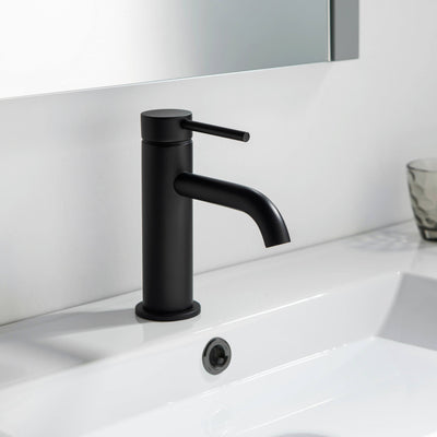 Halo Single Handle Bathroom Vanity Sink Faucet with Pop Up Drain - CBF-1008  - Shop at Home Craft Studio - 18