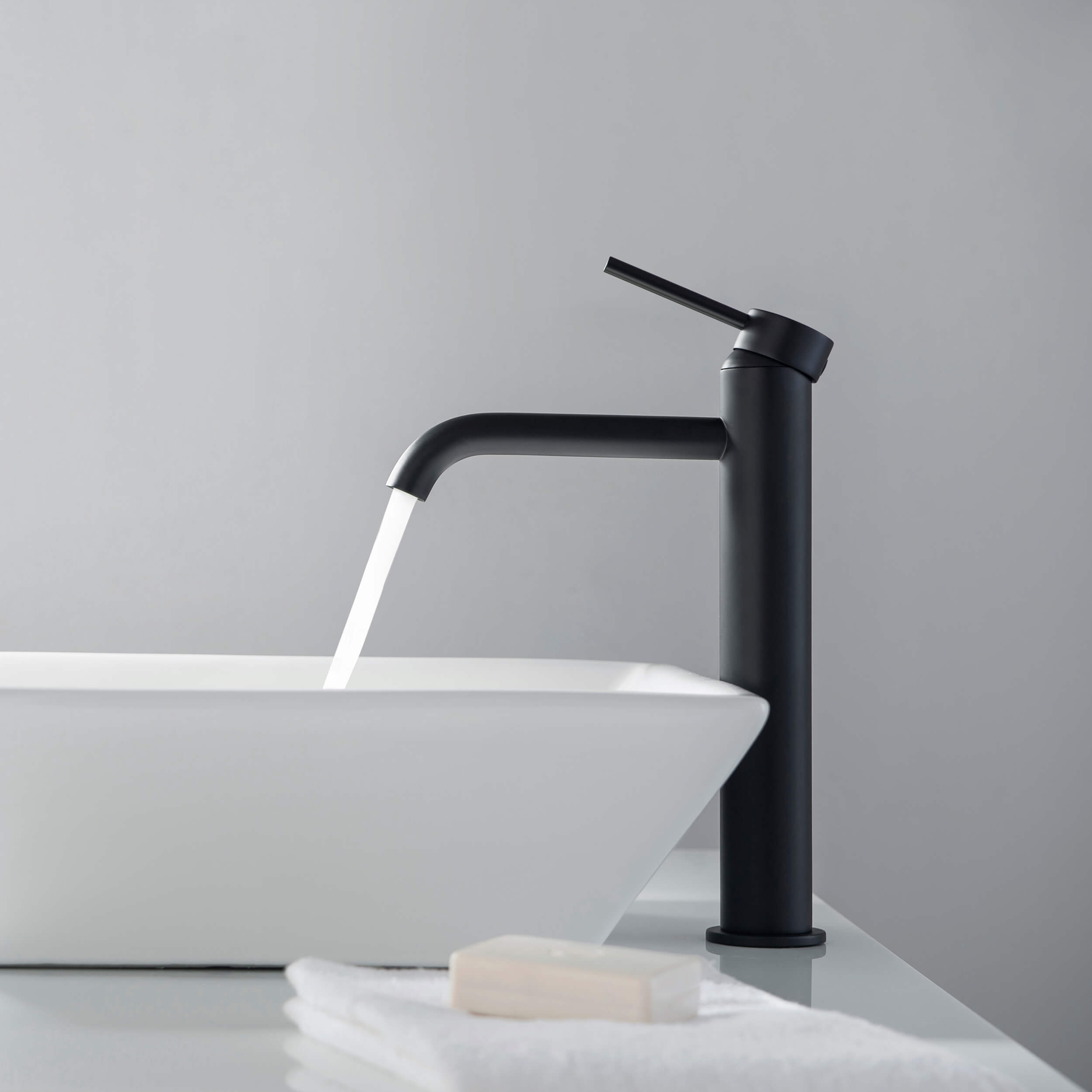 Halo Single Handle Bathroom Vessel Sink Faucet with Pop Up Drain - CBF-1009  - Shop at Home Craft Studio - 18