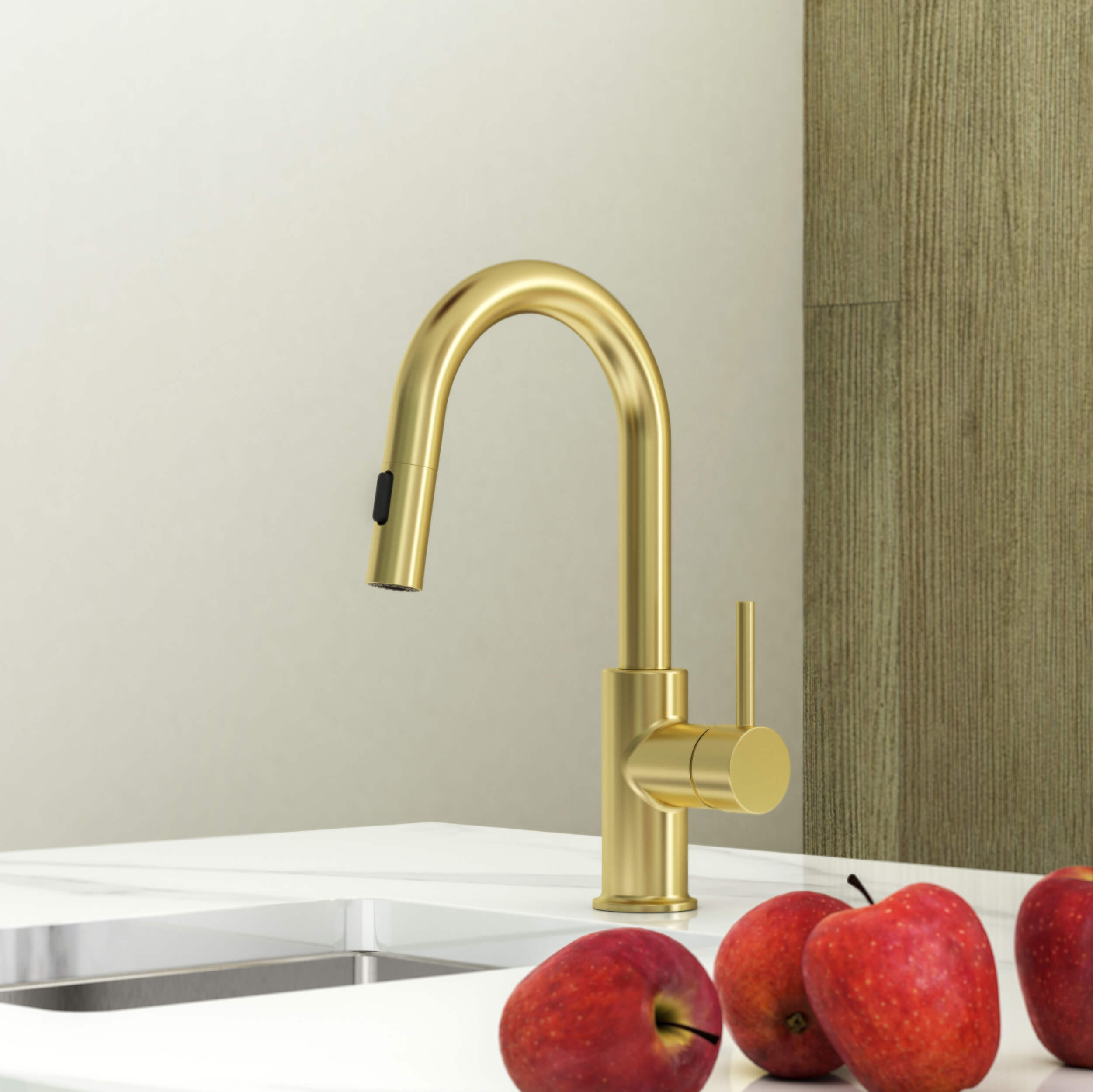 Halo Single Handle Pull Down Kitchen & Bar Sink Faucet - CKF-2011  - Shop at Home Craft Studio - 2
