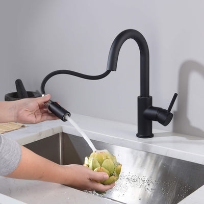 Halo Single Handle Pull Down Kitchen & Bar Sink Faucet - CKF-2011  - Shop at Home Craft Studio - 22