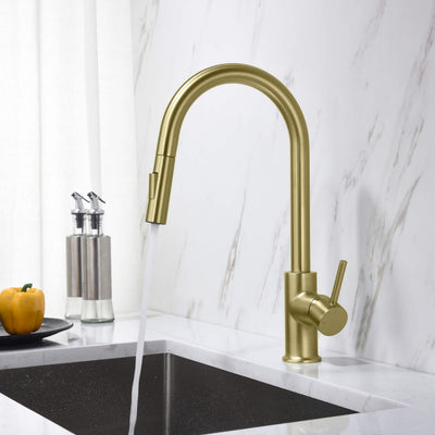 Halo Single Handle Pull Down Kitchen Faucet - CKF-2013  - Shop at Home Craft Studio - 2