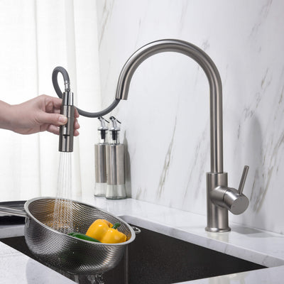 Halo Single Handle Pull Down Kitchen Faucet - CKF-2013  - Shop at Home Craft Studio - 13