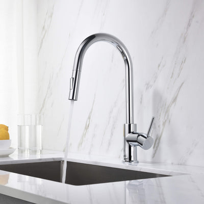 Halo Single Handle Pull Down Kitchen Faucet - CKF-2013  - Shop at Home Craft Studio - 22