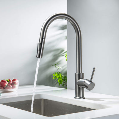 Halo Single Handle Pull Down Kitchen Faucet - CKF-2013  - Shop at Home Craft Studio - 17