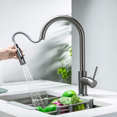 Halo Single Handle Pull Down Kitchen Faucet - CKF-2013  - Shop at Home Craft Studio - 18