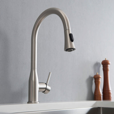 Mesa Single Handle Pull Down Kitchen Sink Faucet - CKF-2005  - Shop at Home Craft Studio - 7