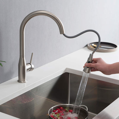 Mesa Single Handle Pull Down Kitchen Sink Faucet - CKF-2005  - Shop at Home Craft Studio - 9