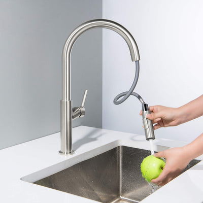 Neo Single Handle Pull Down Kitchen Sink Faucet - CKF-2018  - Shop at Home Craft Studio - 10