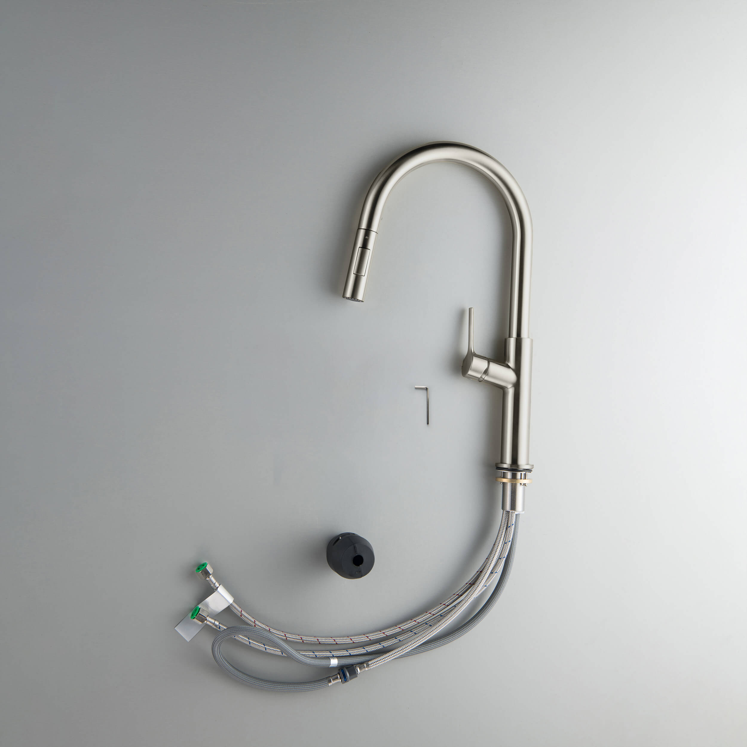 Neo Single Handle Pull Down Kitchen Sink Faucet - CKF-2018  - Shop at Home Craft Studio - 12