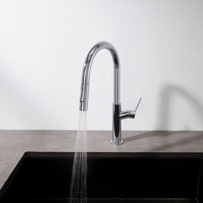 Neo Single Handle Pull Down Kitchen Sink Faucet - CKF-2018  - Shop at Home Craft Studio - 16