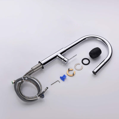 Neo Single Handle Pull Down Kitchen Sink Faucet - CKF-2018  - Shop at Home Craft Studio - 19