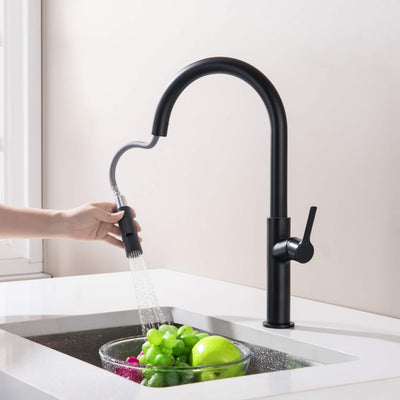 Neo Single Handle Pull Down Kitchen Sink Faucet - CKF-2018  - Shop at Home Craft Studio - 23