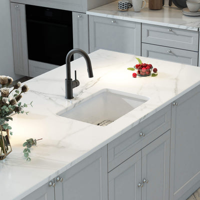 Nova 27" Fireclay Single Bowl Kitchen Undermount Sink - C2-27S  - Shop at Home Craft Studio - 2