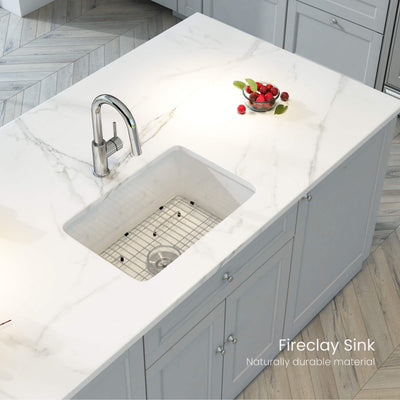 Nova 32" Single Bowl Undermount Fireclay Kitchen Sink - C2-32S  - Shop at Home Craft Studio - 2