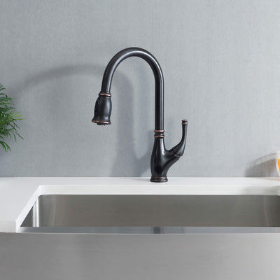 Omaha Single Handle Pull Down Kitchen Sink Faucet - CKF-2009  - Shop at Home Craft Studio - 3